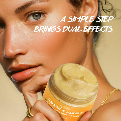 POP MODERN.C Turmeric Exfoliating Face Wash – 3-in-1 Vitamin C Cleanser