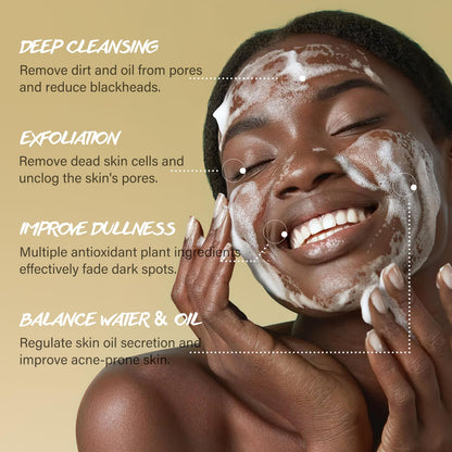 POP MODERN.C Turmeric Exfoliating Face Wash – 3-in-1 Vitamin C Cleanser