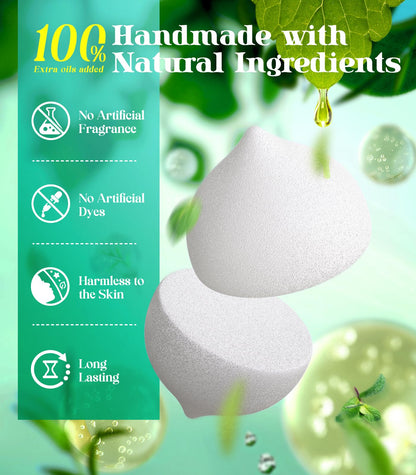POPCHOSE Shower Steamers Aromatherapy – Eucalyptus Mint, Gift for Women & Men, Home Spa & Self-Care