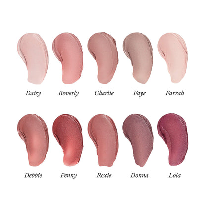 Poppy & Pout All Natural Lip Tints – 10pk Premium Gift Set | Cruelty Free