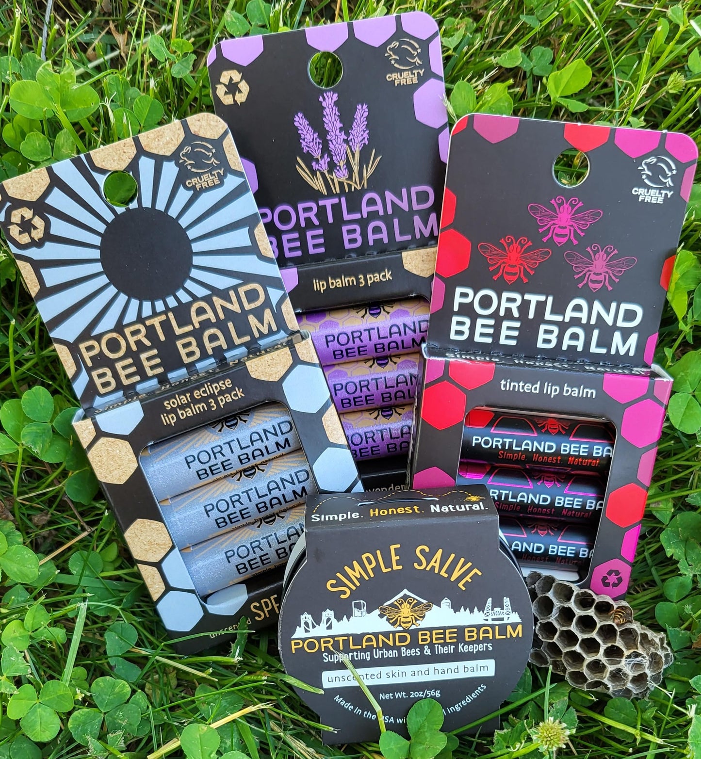Portland Bee Balm Simple Salve – All-Natural Hand & Body Moisturizer