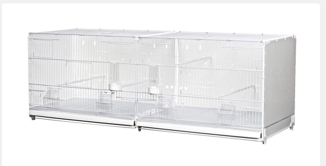 Wire Double Breeding Cage Positano 2GR 90cm or 120cm