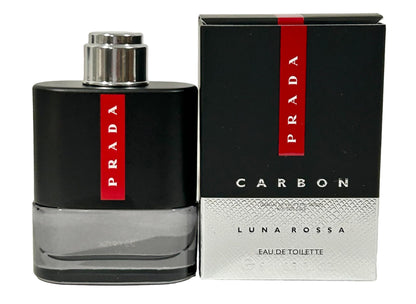 Prada Luna Rossa Carbon Pour Homme Mini EDT 9 ml – Travel-Size Fragrance