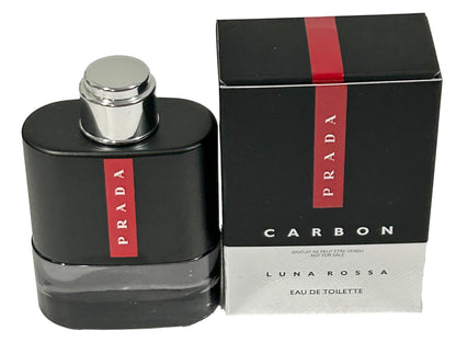 Prada Luna Rossa Carbon Pour Homme Mini EDT 9 ml – Travel-Size Fragrance