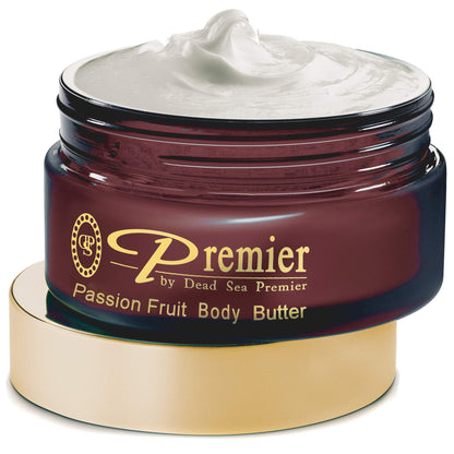 Premier Dead Sea Aromatic Body Butter – Passion Fruit Hydrating Shea Cream (5.95 Fl oz)