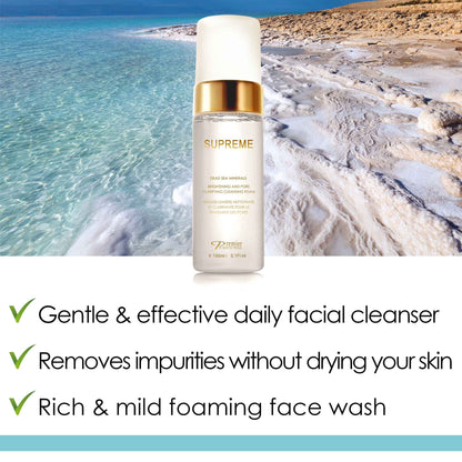Premier SUPREME Brightening & Pore Clarifying Cleansing Foam – 5.1 Fl Oz