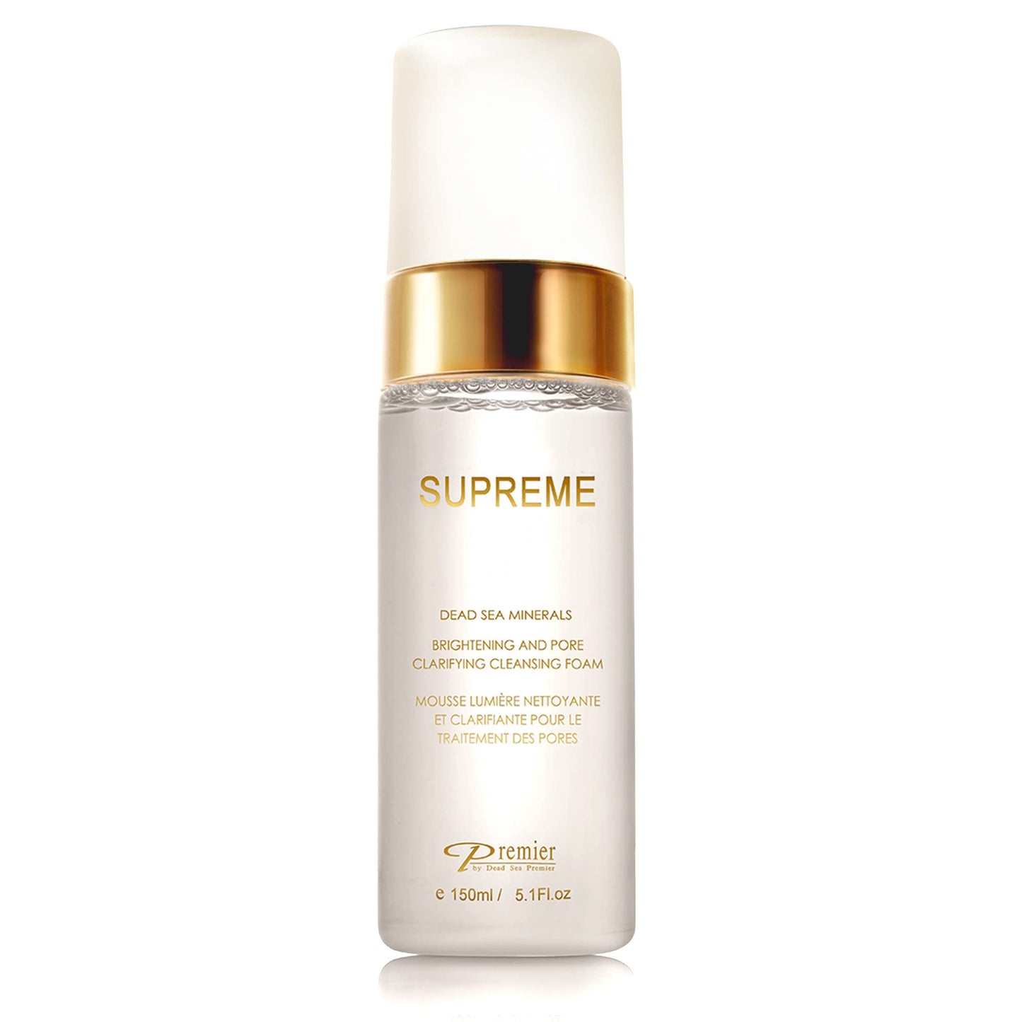 Premier SUPREME Brightening & Pore Clarifying Cleansing Foam – 5.1 Fl Oz