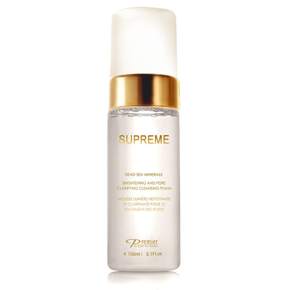 Premier SUPREME Brightening & Pore Clarifying Cleansing Foam – 5.1 Fl Oz