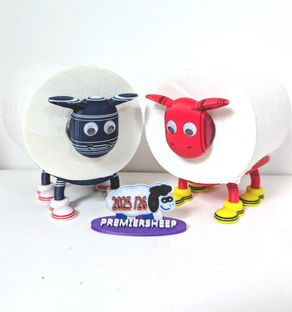 Premiersheep  Aberdeen Toilet Roll Holder – New 2025/26 Football Fan Gift – Universal Fit – Custom Boots