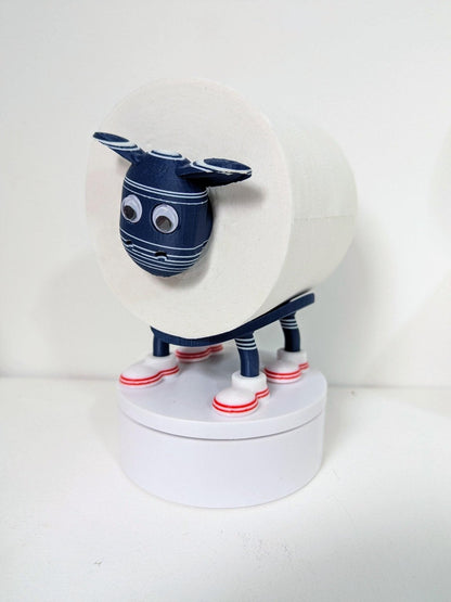 Premiersheep  Aberdeen Toilet Roll Holder – New 2025/26 Football Fan Gift – Universal Fit – Custom Boots