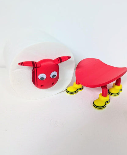 Premiersheep  Aberdeen Toilet Roll Holder – New 2025/26 Football Fan Gift – Universal Fit – Custom Boots