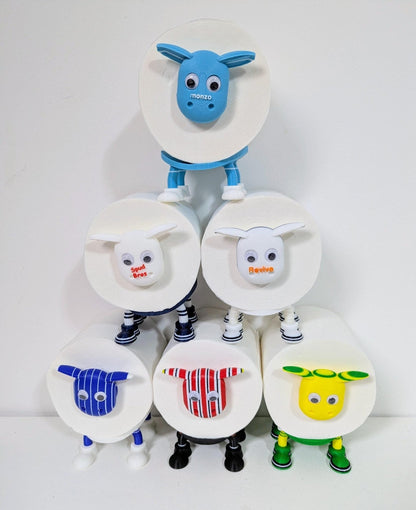 Premiersheep Coventry City Toilet Roll Holder – New 2025/26 Football Fan Gift – Universal Fit – Custom Boot Option