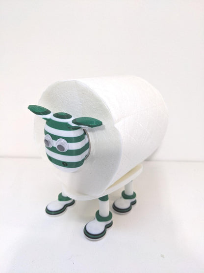 Premiersheep  Glasgow Celtic Toilet Roll Holder – New 2025/26 Football Fan Gift – Universal Fit – Custom Boots