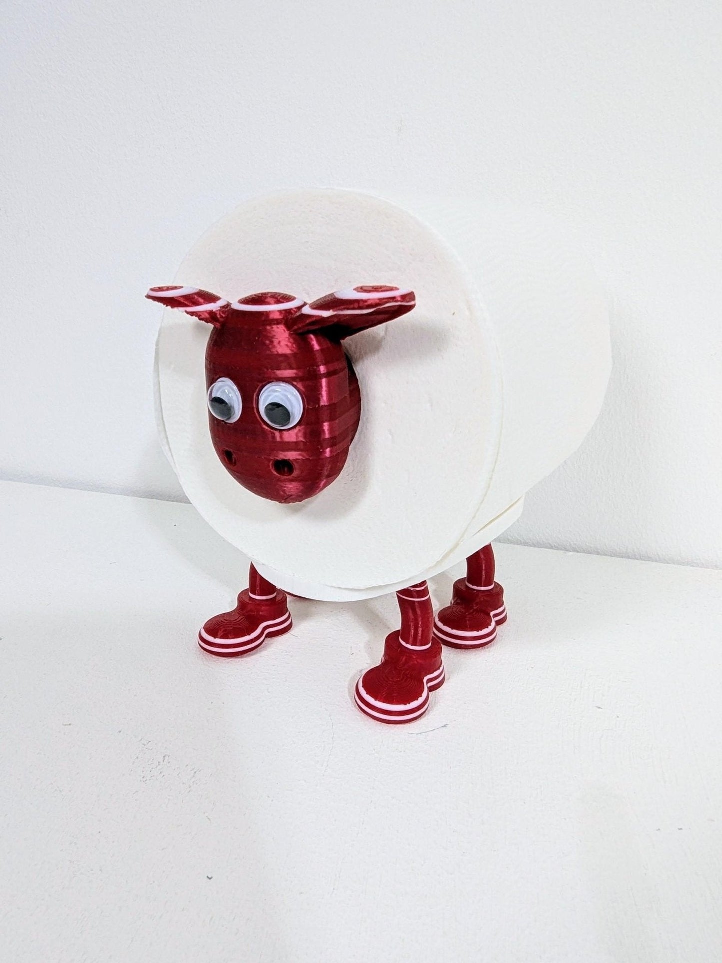 Premiersheep Heart of Midlothian Toilet Roll Holder – New 2025/26 Hearts Football Fan Gift – Universal Fit – Custom Boots