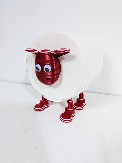 Premiersheep Heart of Midlothian Toilet Roll Holder – New 2025/26 Hearts Football Fan Gift – Universal Fit – Custom Boots
