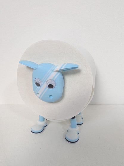 Premiersheep Manchester City Toilet Roll Holder – New 2025/26 Football Fan Gift – Universal Fit – Custom Boots