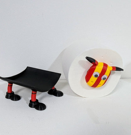 Premiersheep  Partick Thistle Toilet Roll Holder – New 2025/26 Football Fan Gift – Universal Fit – Custom Boots