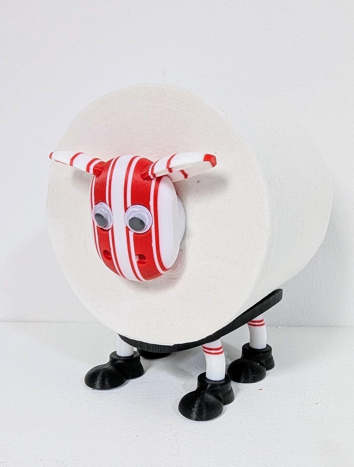 Premiersheep Saintsational Southampton Edition Toilet Roll Holder – 2025/26 Season – Universal Fit – Custom Boots