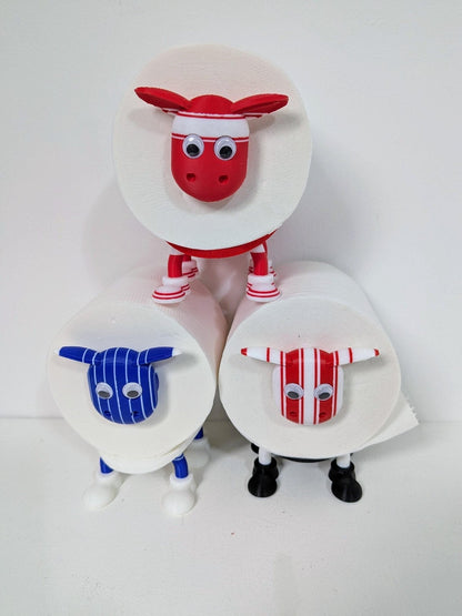 Premiersheep Saintsational Southampton Edition Toilet Roll Holder – 2025/26 Season – Universal Fit – Custom Boots