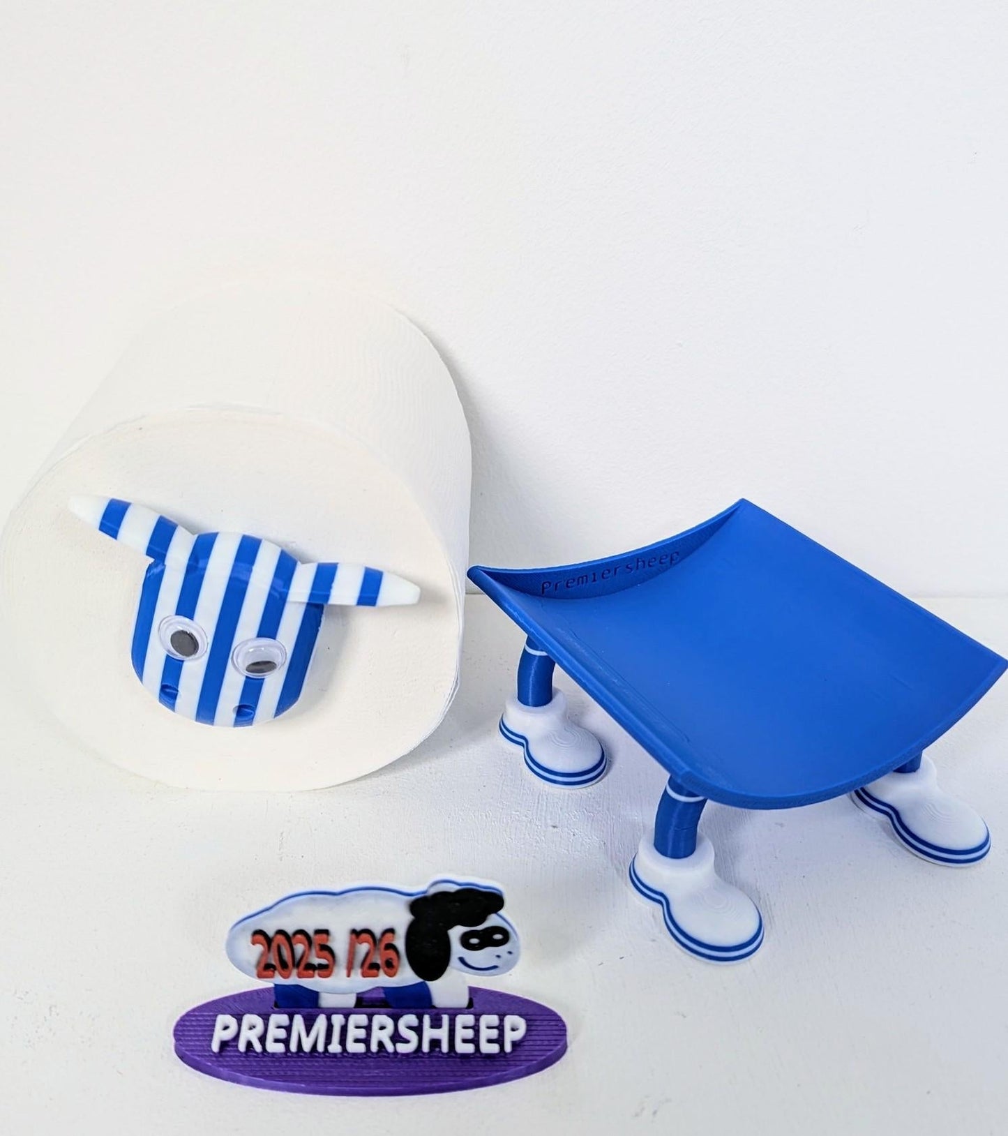 Premiersheep  Sheffield Wednesday Toilet Roll Holder – New 2025/26 Football Fan Gift – Universal Fit – Customizable Boot option