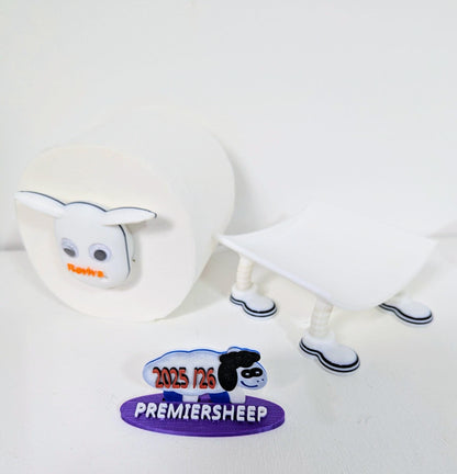 Premiersheep Swansea City Toilet Roll Holder – New 2025/26 Football Fan Gift – Universal Fit – Custom Boot option