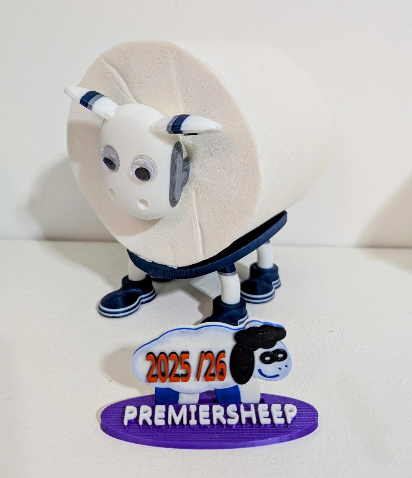 Premiersheep Tottenham Hotspur Toilet Roll Holder – New 2025/26 Football Fan Gift – Universal Fit – Custom  Spurs Boots
