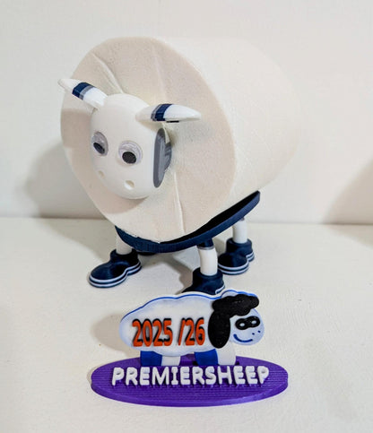 Premiersheep Tottenham Hotspur Toilet Roll Holder – New 2025/26 Football Fan Gift – Universal Fit – Custom  Spurs Boots