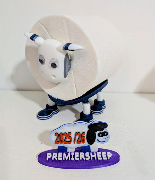 Premiersheep Tottenham Hotspur Toilet Roll Holder – New 2025/26 Football Fan Gift – Universal Fit – Custom  Spurs Boots