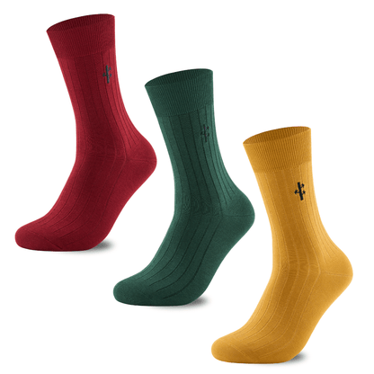 Bamboo Ribbed Dress Socks