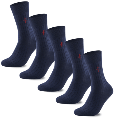Bamboo Ribbed Dress Socks
