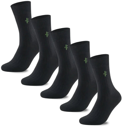 Bamboo Ribbed Dress Socks