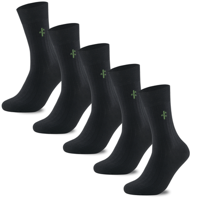 Bamboo Ribbed Dress Socks