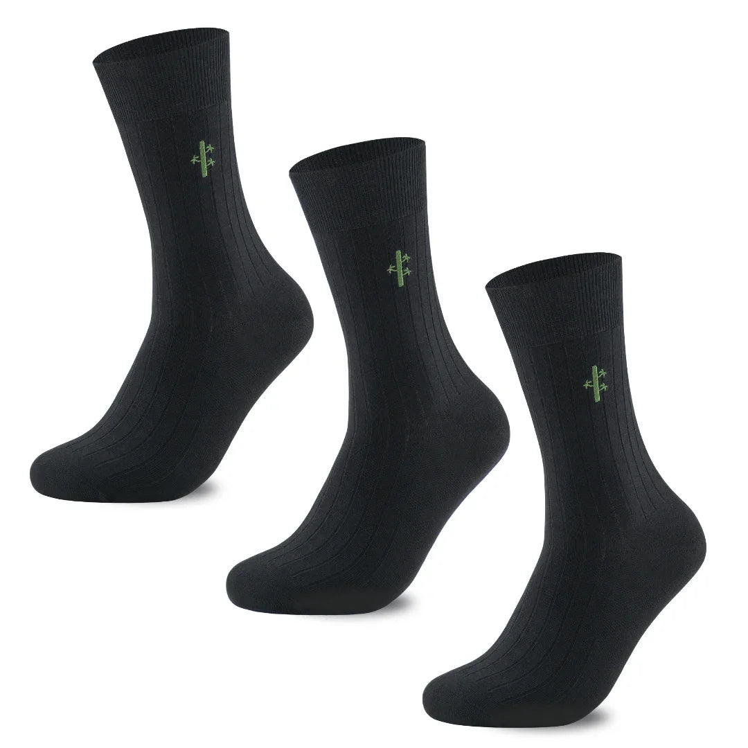 Bamboo Ribbed Dress Socks