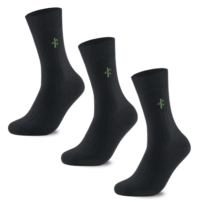 Bamboo Ribbed Dress Socks