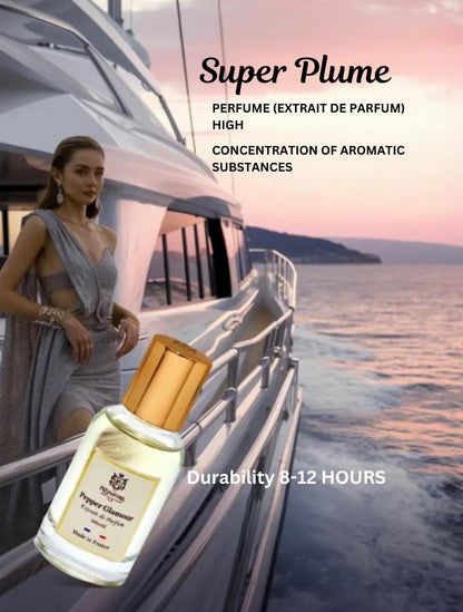PREparfumer Pepper Glamour – 30ml French Spicy Floral Perfume for Women