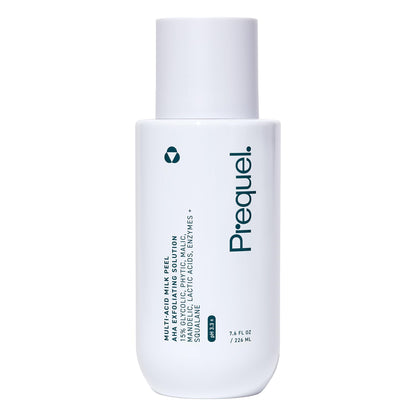 Prequel Skin Multi-Acid Milk Peel – 15% Glycolic Exfoliant with Lactic Acid & Enzymes, 7.6oz