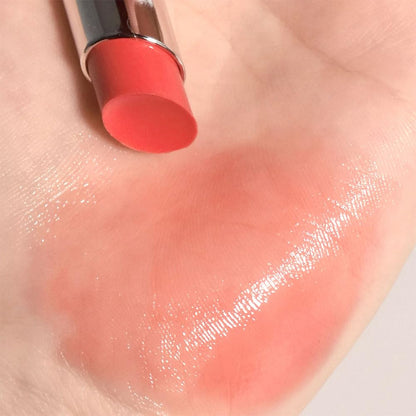 PRETTYSKIN Hydrating Tinted Lip Balm – Aura Coral | Lightweight, Non-Sticky Lip & Cheek Tint