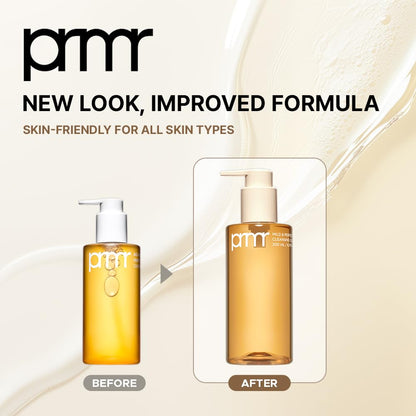 Primera PRMR Oil To Foam Cleanser – Korean Deep Cleansing Oil & Makeup Remover, 200ml