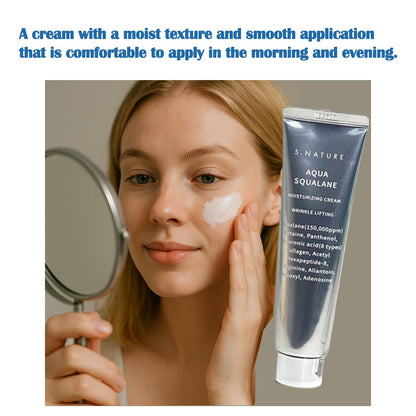Priming Water Deep Hydration Cream with Squalane – 60ml + 30ml Moisturizer for All Skin Types