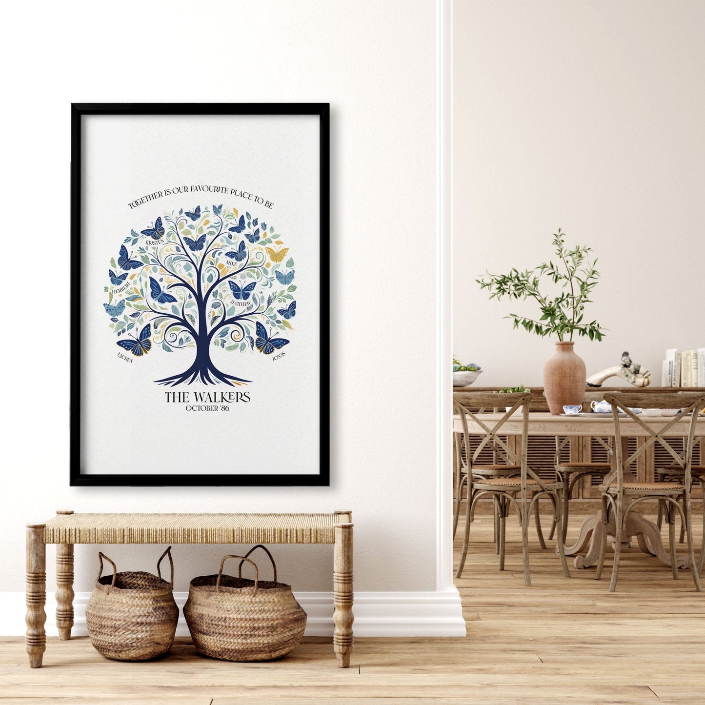 Print For Living Room | Set of 1 Botanical Wall art Prints