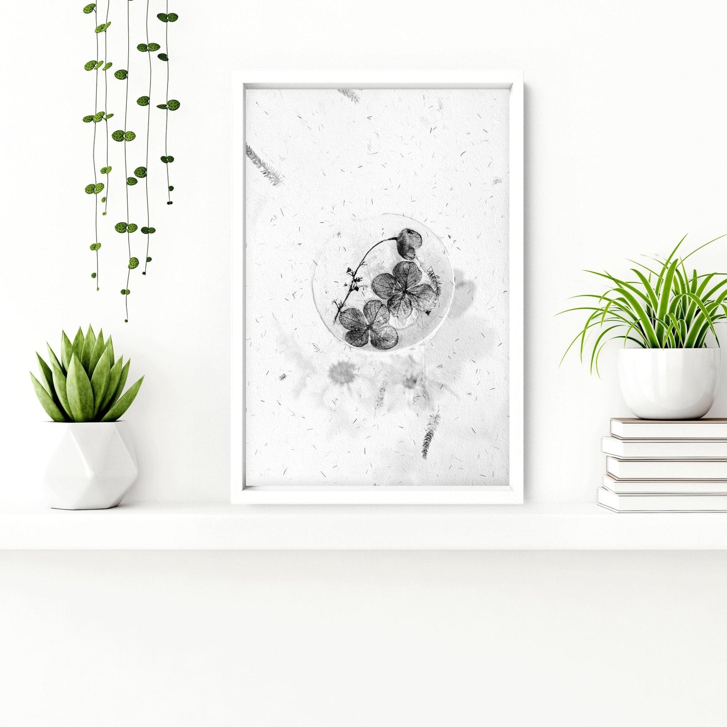 Bathroom Wall Pictures | Set of 3 Botanical Prints