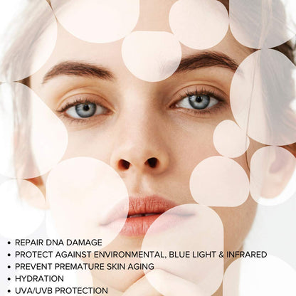 PRIORI Tetra Sunscreen Lotion SPF 55 — Universal Tint, Reef-Safe Mineral