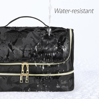 Pripher Double-Layer Travel Case for Dyson Airwrap & Shark Flexstyle – Waterproof, Camo Black