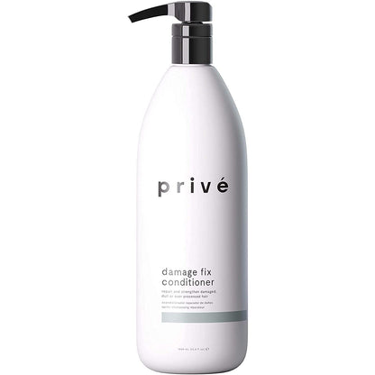 Prive Damage Fix Conditioner – Repairs Dry & Over-Processed Hair from Within
