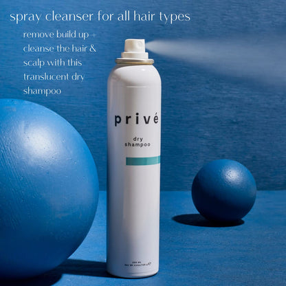 Privé Dry Shampoo Spray | Volumizing, Oil-Absorbing & Texturizing