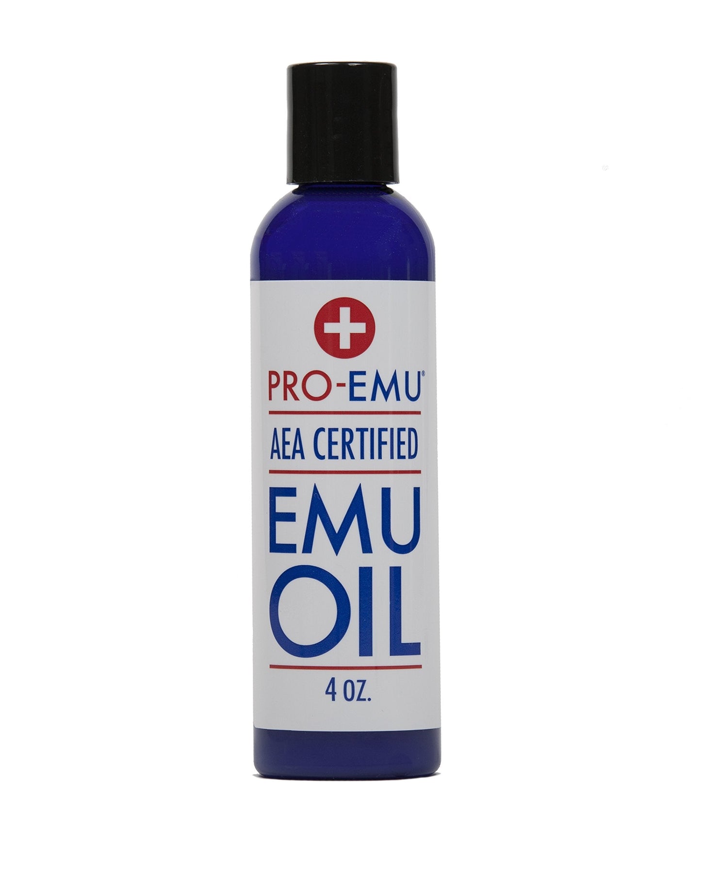Pro Emu Oil (4 oz) – All Natural Emu Oil, AEA Certified, Made in USA for Face, Skin, Hair & Nails