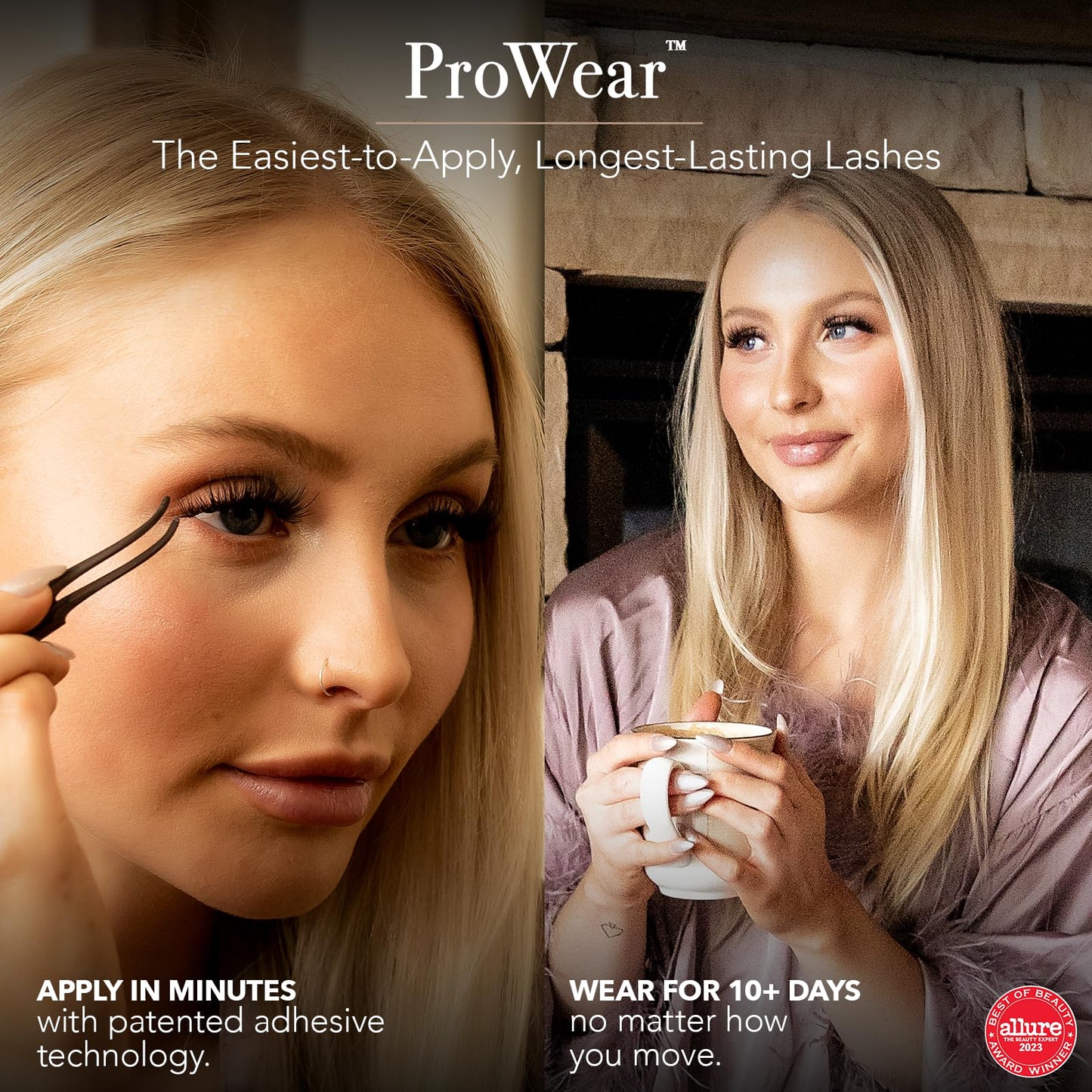 Pro Lash ProWear Professionally Styled Lash Clusters – 10-Day Waterproof Mega Volume No. 03 Black