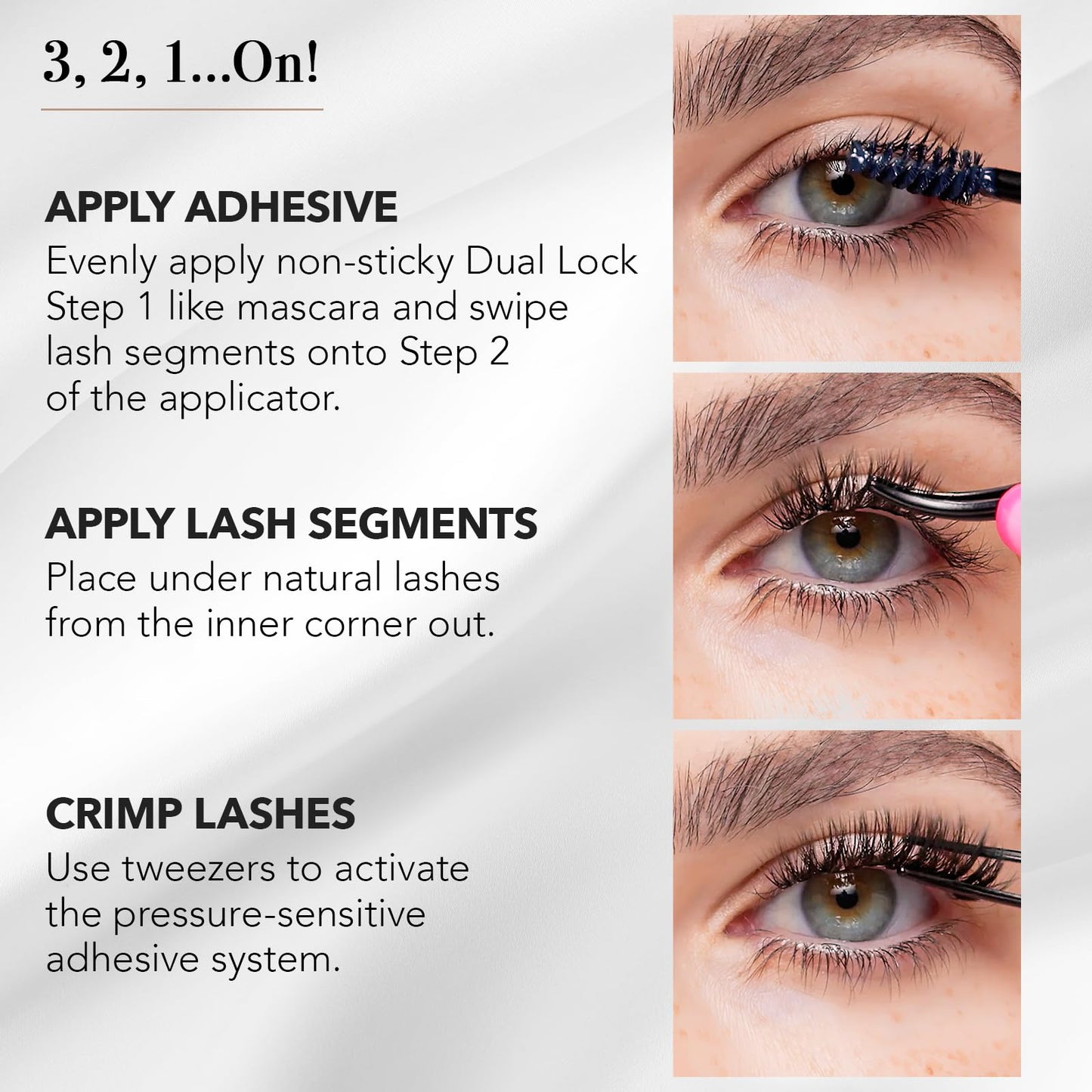 Pro Lash SoftWear Cat Eye No. 08 Black Lash Clusters – 7-Day Waterproof, Lightweight