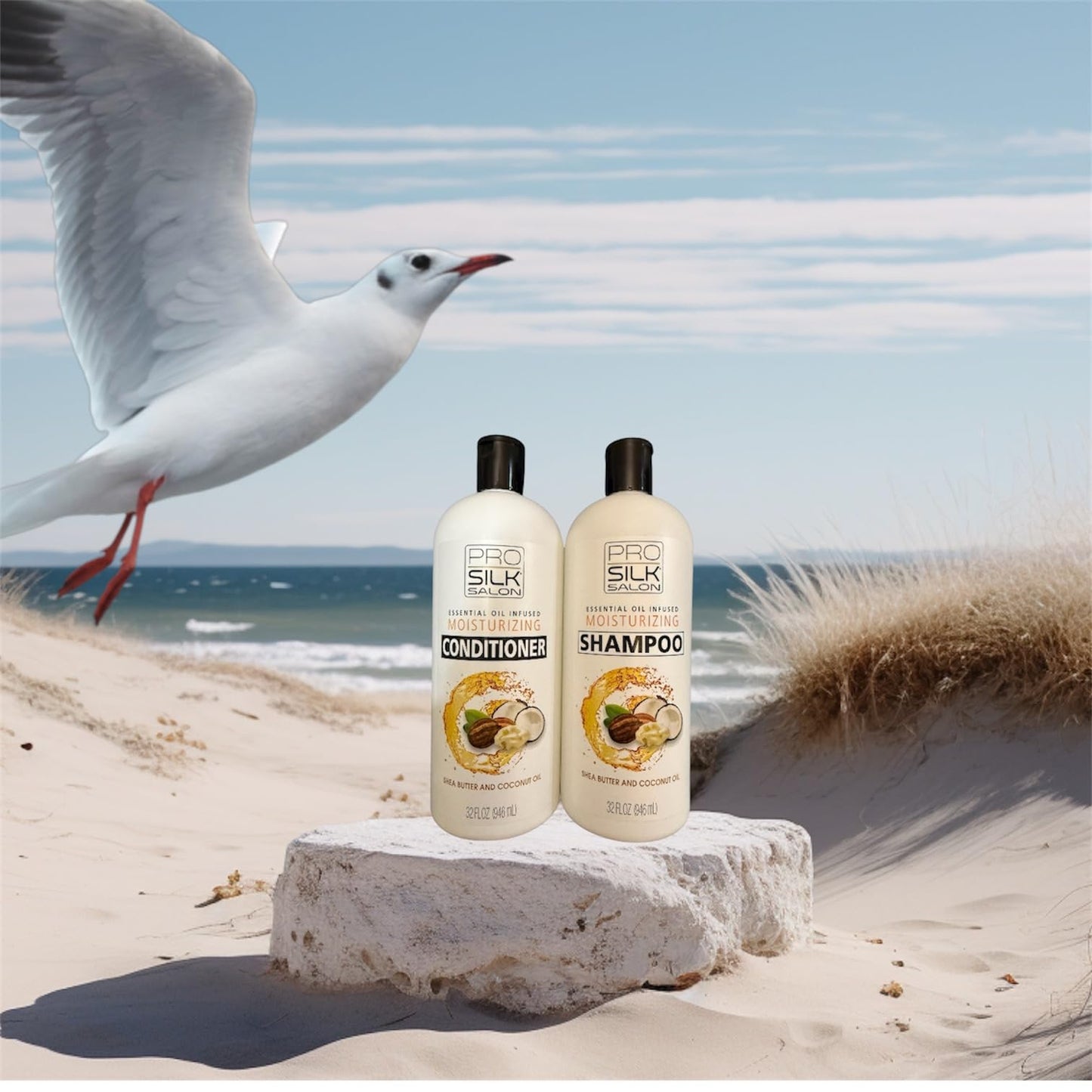 Pro Silk Salon Duo Shampoo & Conditioner – Shea Butter & Coconut Oil