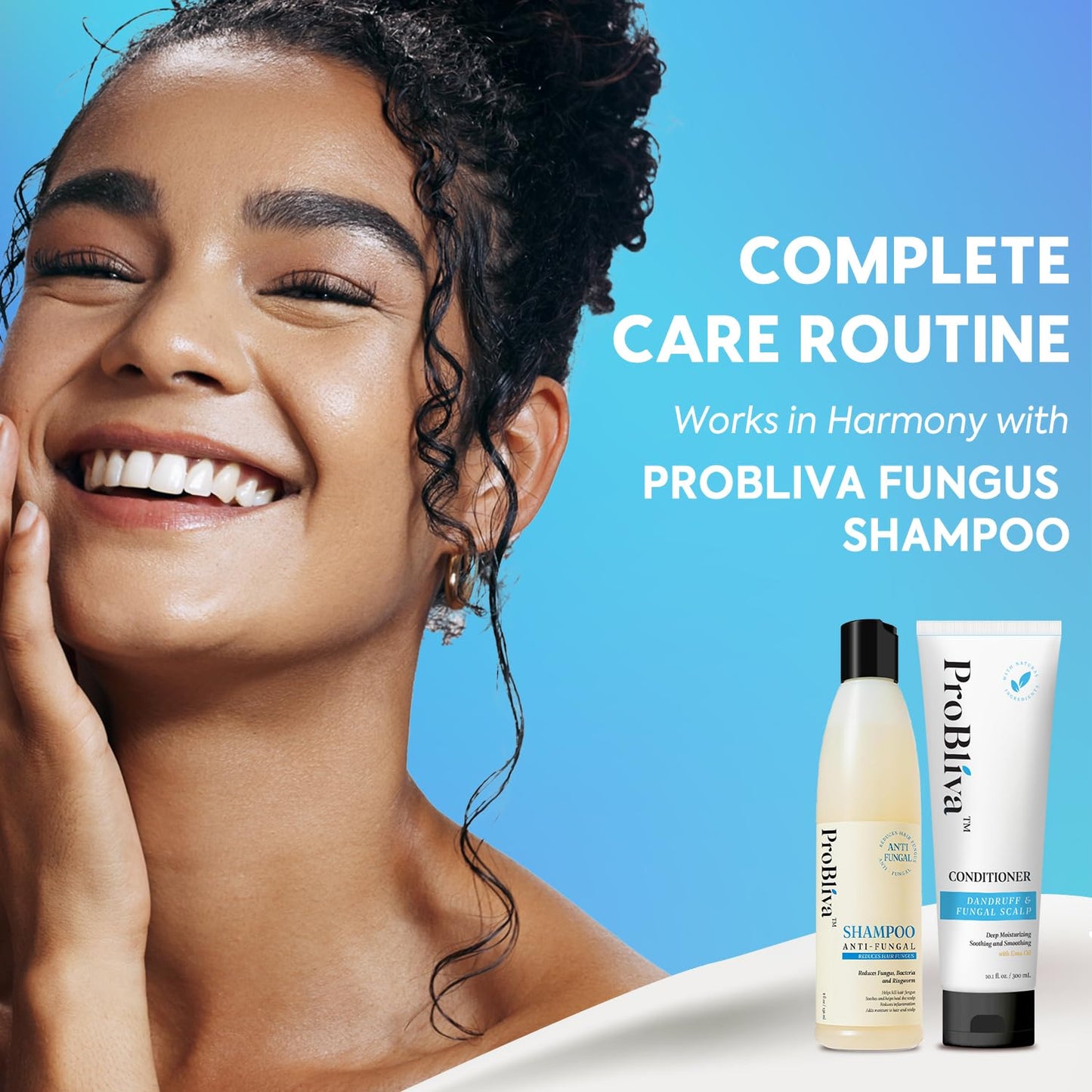 ProBliva Dandruff & Dry Scalp Conditioner – Deep Moisturizing with Natural Oils (10 oz)